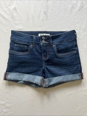 Brody Jeans Dark Blue Midi Short